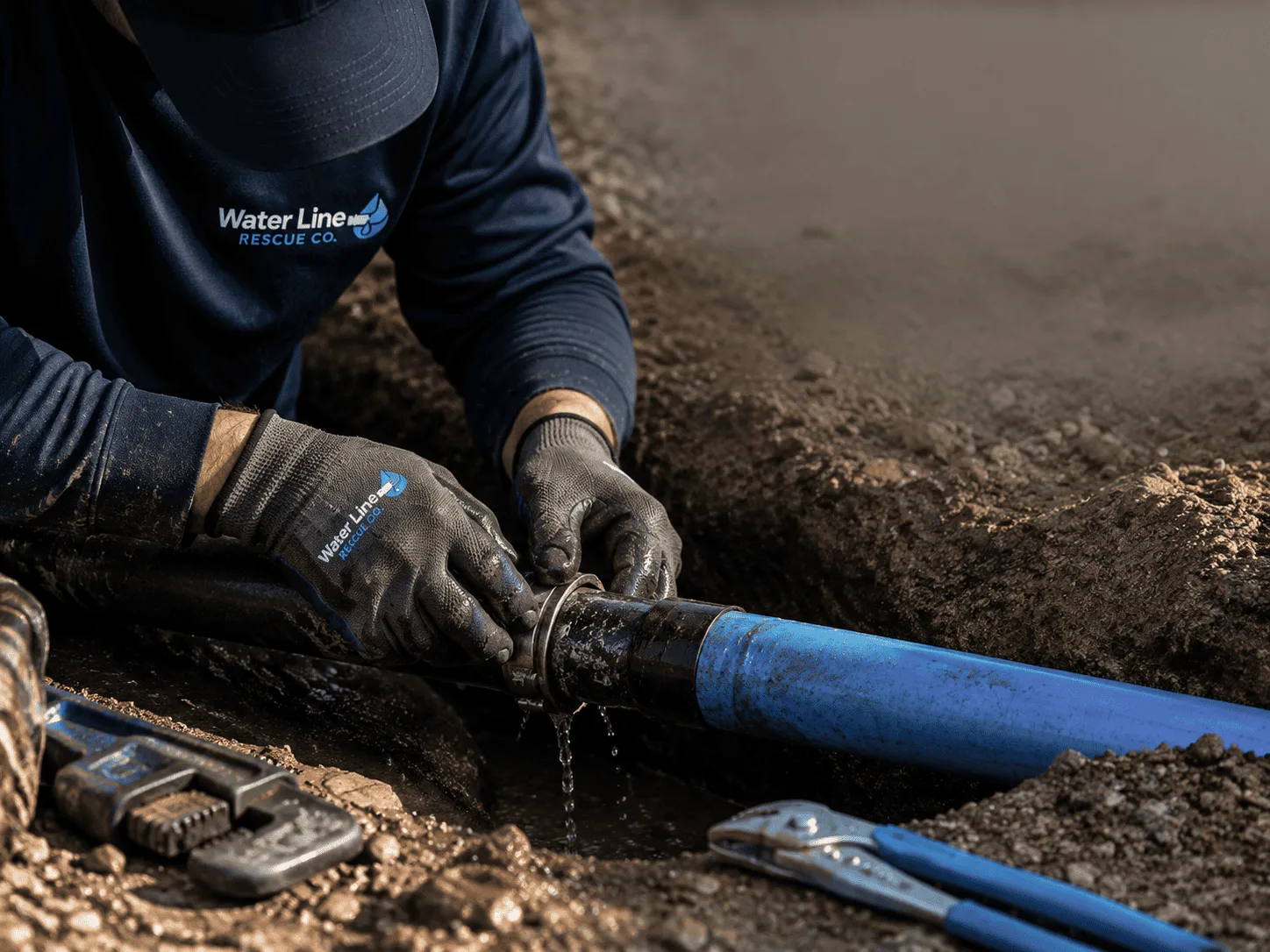 Why choose Water Line Repair in Selden, KS